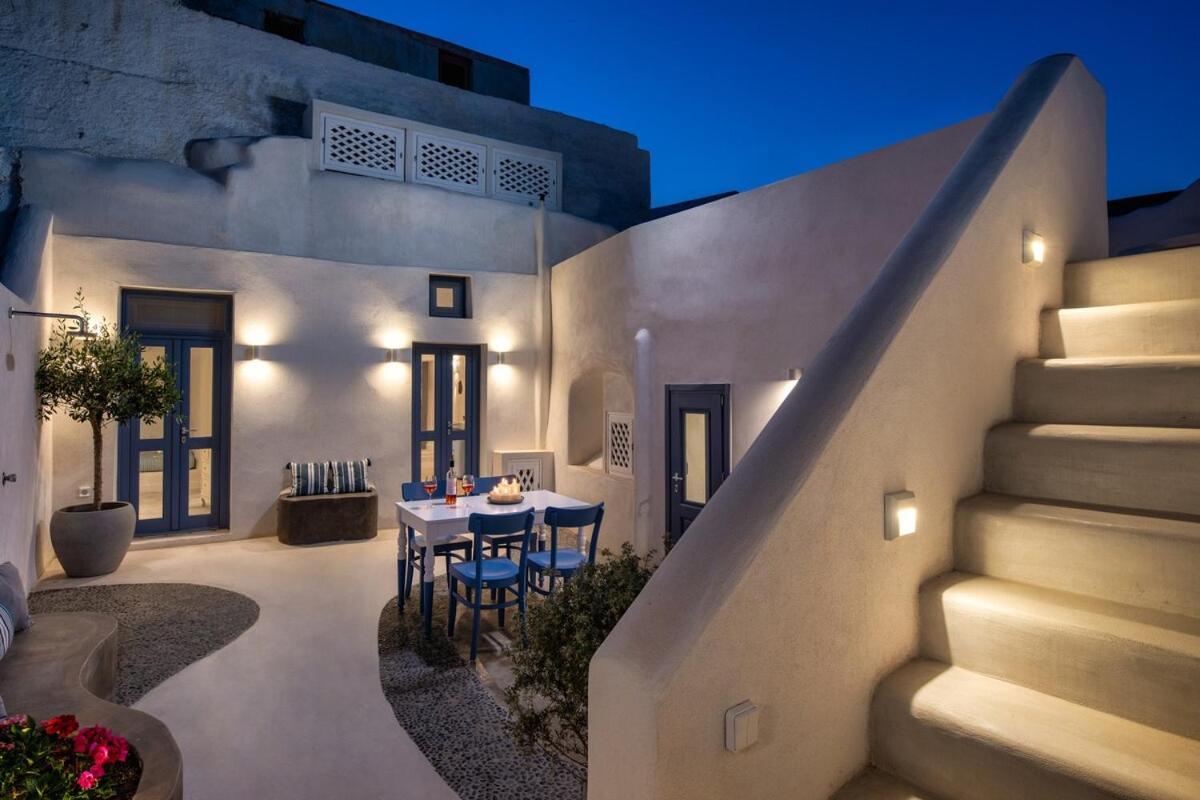 Gilbert'S Cave With Cave Jacuzzi Megalochori (Santorini) Exterior foto